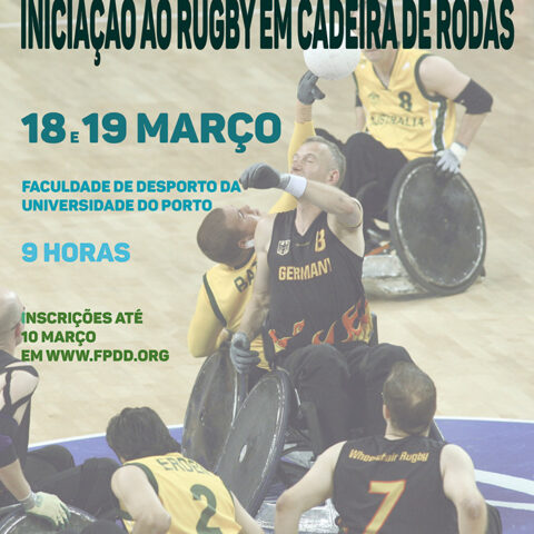 Ação de Formação de Iniciação ao Rugby em Cadeira de Rodas