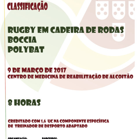 Ação de Formação sobre Desporto Adaptado na Deficiência Adquirida