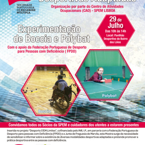 FPDD colabora na Mostra de Atividades Desportivas Adaptadas