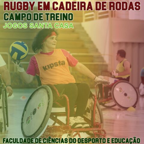 Rugby em cadeira de rodas em Campo de Treino