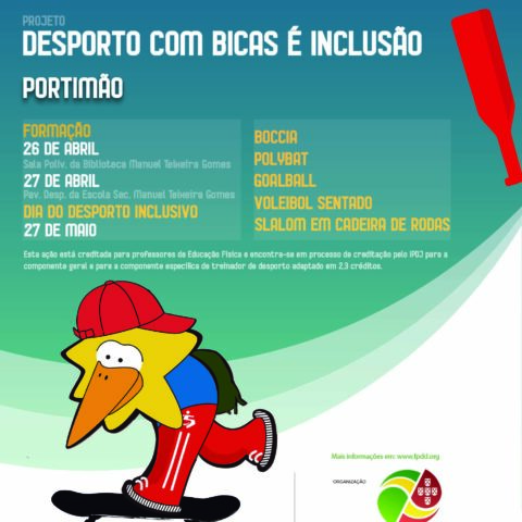 Desporto com Bicas é Inclusão” em Portimão