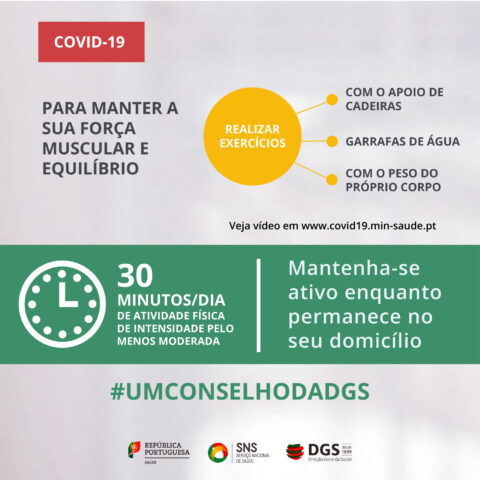 A Direção-Geral da Saúde e a FPDD recomendam