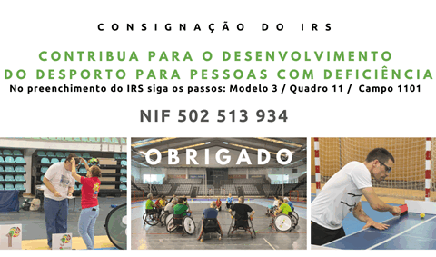 CONTRIBUA PARA UMA BOA CAUSA, COM A SUA DECLARAÇÃO DE IRS