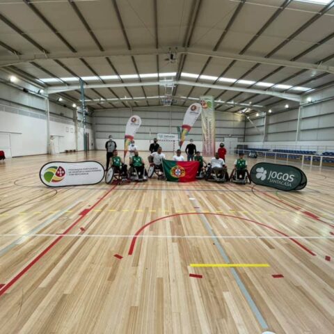 Rugby em cadeira de rodas treinou em Odivelas
