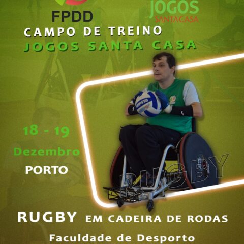 V Campo de treino de Rugby em Cadeira de Rodas no Porto