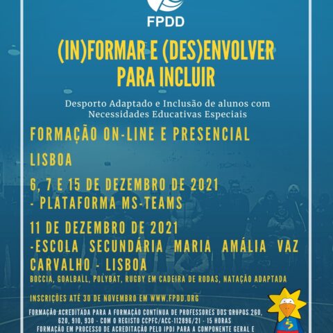 (In)formar e (Des)envolver e Para Incluir em Lisboa (dezembro de 2021)