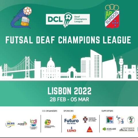 Lisboa recebe os Clubes Campeões Europeus de Futsal para Pessoas Surdas