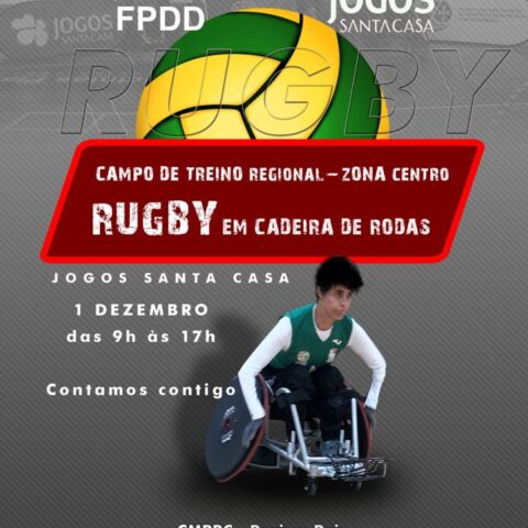 CAMPO DE TREINO REGIONAL DE RUGBY EM CADEIRA DE RODAS – ZONA CENTRO