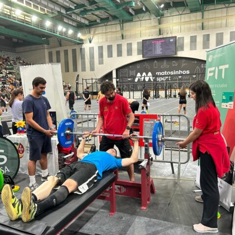 A FPDD NOS PROMOFIT GAMES E NA 1º PROVA DE CROSSTRAINING COM CATEGORIA ADAPTIVE EM PORTUGAL