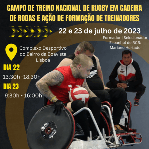 II Campo de Treino Nacional de Rugby em Cadeira de Rodas Jogos Santa Casa 2023 – Lisboa