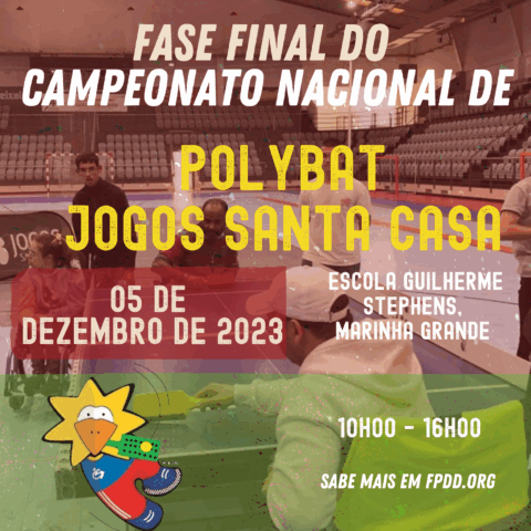 Fase Final do Campeonato Nacional de Polybat Jogos Santa Casa – Marinha Grande, 5 de dezembro de 2023