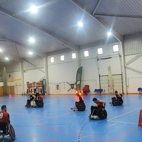 ARRANQUE DO CAMPEONATO NACIONAL DE RUGBY EM CADEIRA DE RODAS 2024