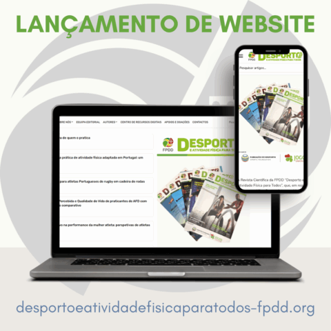 Revista “Desporto e Atividade Física para Todos” com novo espaço digital