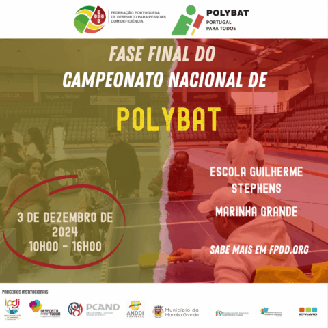 Fase Final do Campeonato Nacional de Polybat – Marinha Grande, 3 de dezembro de 2024