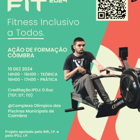 AÇÃO DE FORMAÇÃO – FITNESS INCLUSIVO A TODOS – COIMBRA