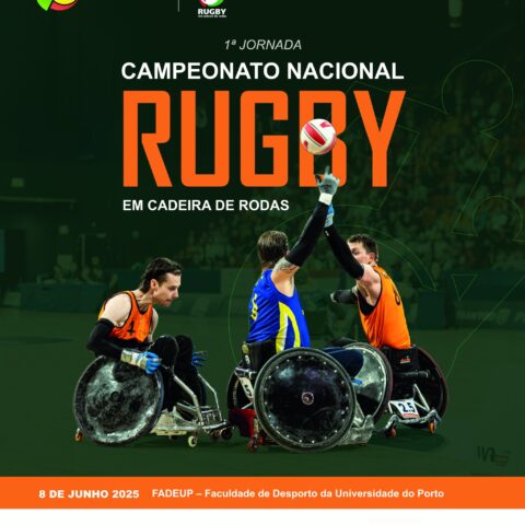 Primeira Jornada do Campeonato Nacional de Rugby em Cadeira de Rodas Arranca a 8 de Junho na FADEUP