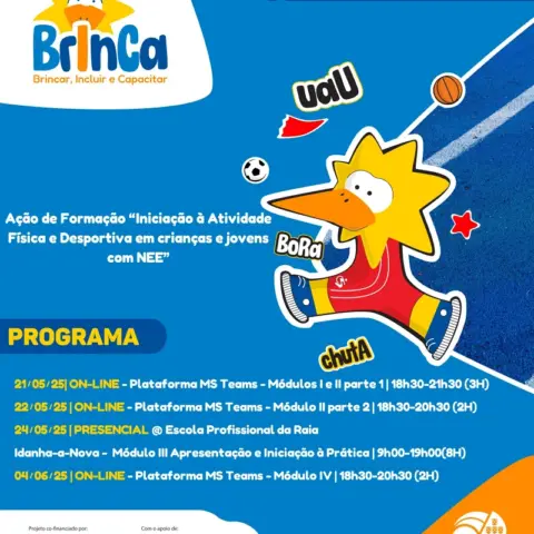 Iniciação à Atividade Física e Desportiva em Crianças e Jovens com Necessidades Educativas Especiais (NEE) | Idanha-a-Nova