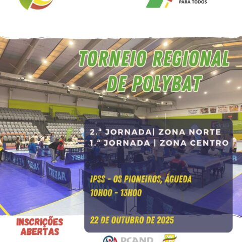 Campeonato Nacional de Polybat com Jornada Dupla